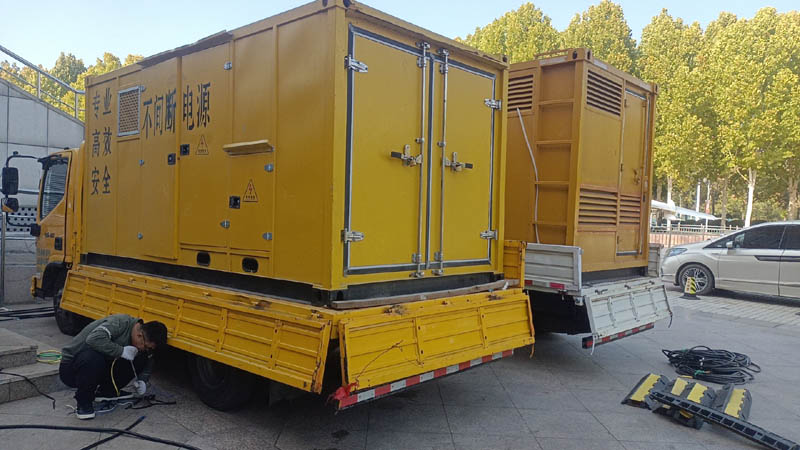 博山柴油发电机组和UPS电源配合使用时的注意事项